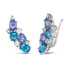 Thumbnail Image 1 of Le Vian Mare Azzurro Natural Multi-Gemstone Earrings 14K Vanilla Gold