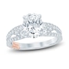 Thumbnail Image 0 of Pnina Tornai Lab-Created Diamond Engagement Ring 2-1/5 ct tw Oval/Marquise/ Round 14K White Gold