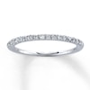Thumbnail Image 0 of Previously Owned Anniversary Band 1/4 ct tw Round-cut Diamonds 14K White Gold
