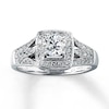 Thumbnail Image 0 of Previously Owned Diamond Ring 5/8 cttw Round-cut 14K White Gold