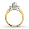 Thumbnail Image 1 of Previously Owned 3-Stone Engagement Ring 1 ct tw Round-cut Diamonds 14K Yellow Gold