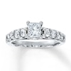 Thumbnail Image 0 of Previously Owned Ring 1-3/8 ct tw Diamonds 14K White Gold