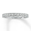 Thumbnail Image 0 of Previously Owned Wedding Band 1/4 ct tw Round-cut Diamonds 14K White Gold