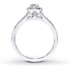 Thumbnail Image 1 of Previously Owned Diamond Bridal Set 1/2 ct tw 14K White Gold