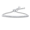 Thumbnail Image 0 of Previously Owned Bolo Bracelet 1/15 ct tw Diamonds Sterling Silver 9.5"