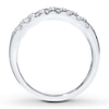 Thumbnail Image 1 of Previously Owned THE LEO Diamond Anniversary Band 3/8 ct tw Round-cut 14K White Gold