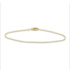 Thumbnail Image 1 of Bead, Paperclip & Mirror Chain Bracelet Set 14K Yellow Gold 7.25"