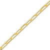 Thumbnail Image 5 of Bead, Paperclip & Mirror Chain Bracelet Set 14K Yellow Gold 7.25"