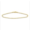 Thumbnail Image 7 of Bead, Paperclip & Mirror Chain Bracelet Set 14K Yellow Gold 7.25"