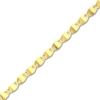Thumbnail Image 8 of Bead, Paperclip & Mirror Chain Bracelet Set 14K Yellow Gold 7.25"