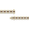 Thumbnail Image 2 of Bourbon-Colored Diamonds Men's White & Brown Diamond Bracelet 2 ct tw Round 10K Yellow Gold 8.5"