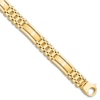 Thumbnail Image 0 of Men's High-Polish Hollow Link Bracelet 14K Yellow Gold 8.5"
