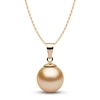 Thumbnail Image 0 of Yoko London Golden South Sea Cultured Pearl Pendant Necklace 18K Yellow Gold 18"