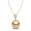 Thumbnail Image 1 of Yoko London Golden South Sea Cultured Pearl Pendant Necklace 18K Yellow Gold 18"