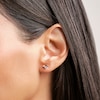Thumbnail Image 1 of Juliette Maison Natural Multi-Gemstone Constellation Stud Earrings 10K White Gold