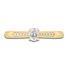 Thumbnail Image 2 of Diamond Promise Ring 1/4 ct tw Oval/Round 14K Yellow Gold