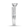 Thumbnail Image 2 of Diamond Bridal Set 7/8 ct tw Princess-cut 14K White Gold
