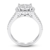 Thumbnail Image 2 of Diamond Engagement Ring 1 carat tw Round 14K White Gold
