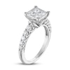 Thumbnail Image 1 of Diamond Engagement Ring 2 ct tw Princess/Round 14K White Gold