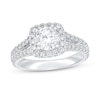 Thumbnail Image 0 of Lab-Created Diamond Ring 2 ct tw Round 14K White Gold