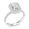 Thumbnail Image 3 of Diamond Engagement Ring 1-1/2 ct tw Emerald-cut 14K White Gold