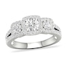 Thumbnail Image 0 of Diamond Engagement Ring 1-1/3 ct tw Round 14K White Gold