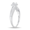 Thumbnail Image 1 of Diamond Engagement Ring 1/2 ct tw Princess 14K White Gold