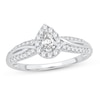 Thumbnail Image 0 of Diamond Engagement Ring 1/2 ct tw Pear-shaped 14K White Gold