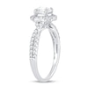 Thumbnail Image 1 of Diamond Engagement Ring 1 ct tw Oval 14K White Gold