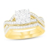 Thumbnail Image 0 of Diamond Bridal Set 7/8 ct tw Round 14K Yellow Gold