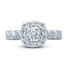 Thumbnail Image 2 of Pnina Tornai I Do I Do I Do Diamond Engagement Ring 1-1/4 ct tw Cushion/Round 14K White Gold