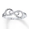 Thumbnail Image 0 of Diamond Ring 1/15 ct tw Round-cut Sterling Silver