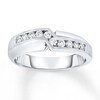 Thumbnail Image 0 of Diamond Ring 3/8 ct tw Round 14K White Gold