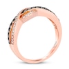 Thumbnail Image 3 of Le Vian Chocolate Diamonds 1/3 ct tw Ring 14K Strawberry Gold