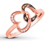 Thumbnail Image 1 of Le Vian Chocolate Diamonds 1/20 ct tw Ring 14K Strawberry Gold