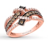 Thumbnail Image 0 of Le Vian Chocolate Diamonds 3/4 ct tw Ring 14K Strawberry Gold