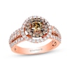 Thumbnail Image 1 of Le Vian Chocolate Diamond Ring 1-1/5 ct tw 14K Strawberry Gold