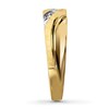 Thumbnail Image 3 of Men's Diamond Band 1/10 ct tw Round-Cut 10K Yellow Gold