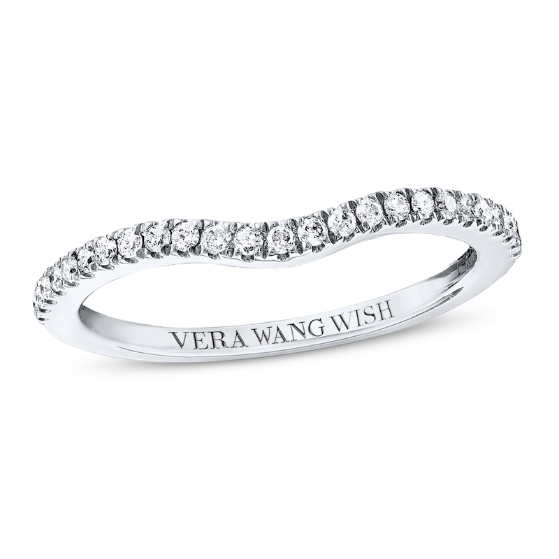 Vera Wang WISH 1/6 carat tw Diamonds 14K White Gold Band