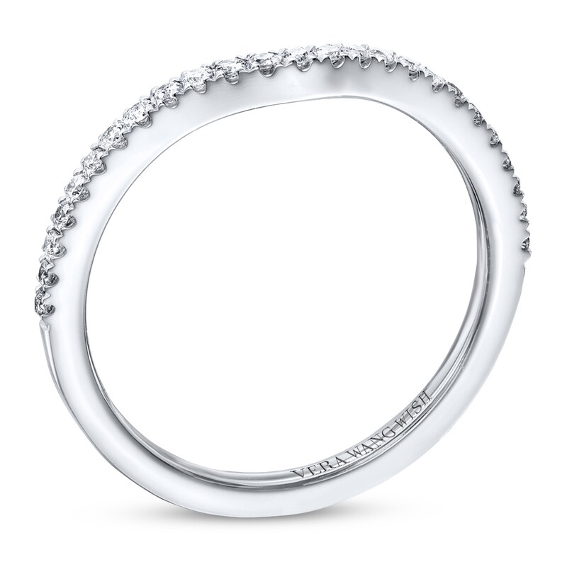 Vera Wang WISH 1/6 carat tw Diamonds 14K White Gold Band