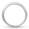 Thumbnail Image 1 of Men's Diamond Band 1 ct tw Round-cut 14K White Gold
