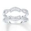 Thumbnail Image 0 of Diamond Enhancer Ring 1/3 ct tw Round-cut 14K White Gold