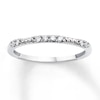 Thumbnail Image 0 of Stackable Ring 1/10 ct tw Diamonds 10K White Gold