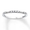 Thumbnail Image 0 of Stackable Ring 1/10 ct tw Diamonds 10K White Gold