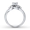 Thumbnail Image 1 of Diamond Promise Ring 1/3 ct tw Round 10K White Gold