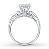 Thumbnail Image 1 of Diamond Promise Ring 1/2 ct tw Round 10K White Gold