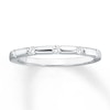 Thumbnail Image 0 of Diamond Stackable Ring 1/6 ct tw Round-cut 10K White Gold