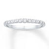 Thumbnail Image 0 of Diamond Anniversary Band 1/4 ct tw Round-cut 10K White Gold