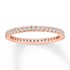 Thumbnail Image 0 of Diamond Eternity Band 1/2 ct tw Round-cut 14K Rose Gold