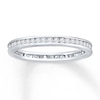 Thumbnail Image 0 of Diamond Eternity Ring 1/2 ct tw Round-cut 14K White Gold